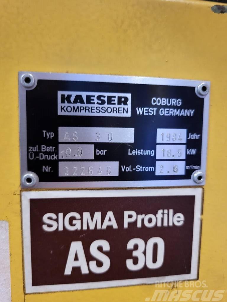 Kaeser AS 30 10 Bar 18,5 kW Kompresori