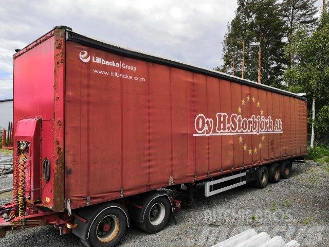  PWT Powerco trailers Puoliperävaunu Poluprikolice sa ceradom