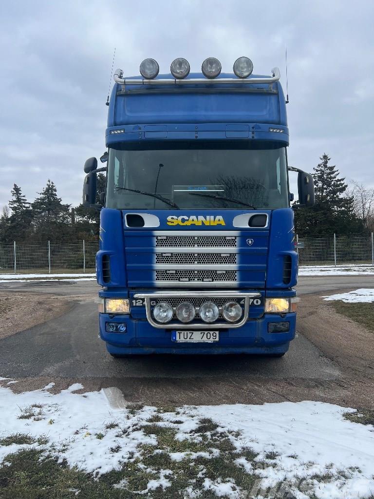 Scania R 124 Kamioni za piljevinu