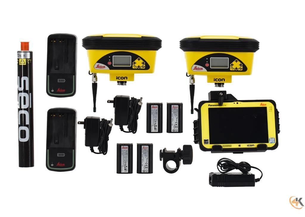 Leica iCON Dual iCG60 900MHz Base/Rover GPS w/ CC80 iCON Ostale komponente
