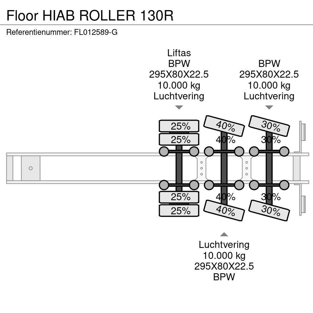 Floor HIAB ROLLER 130R Poluprikolice sa otvorenim sandukom
