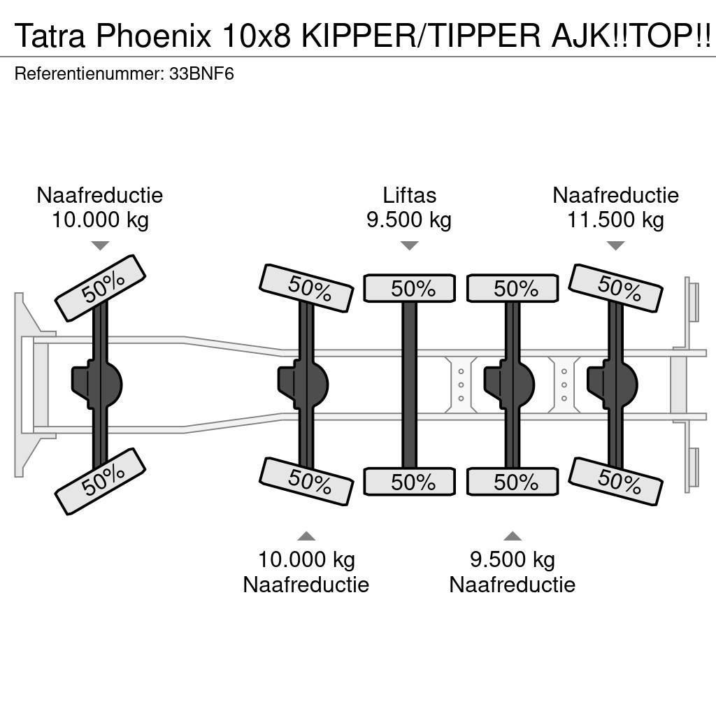 Tatra Phoenix 10x8 KIPPER/TIPPER AJK!!TOP!! Kiper kamioni