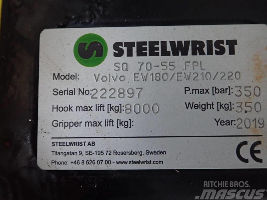 Steelwrist Vollhyd. SW SQ70 FPL passend Volvo EW180 Brze spojnice