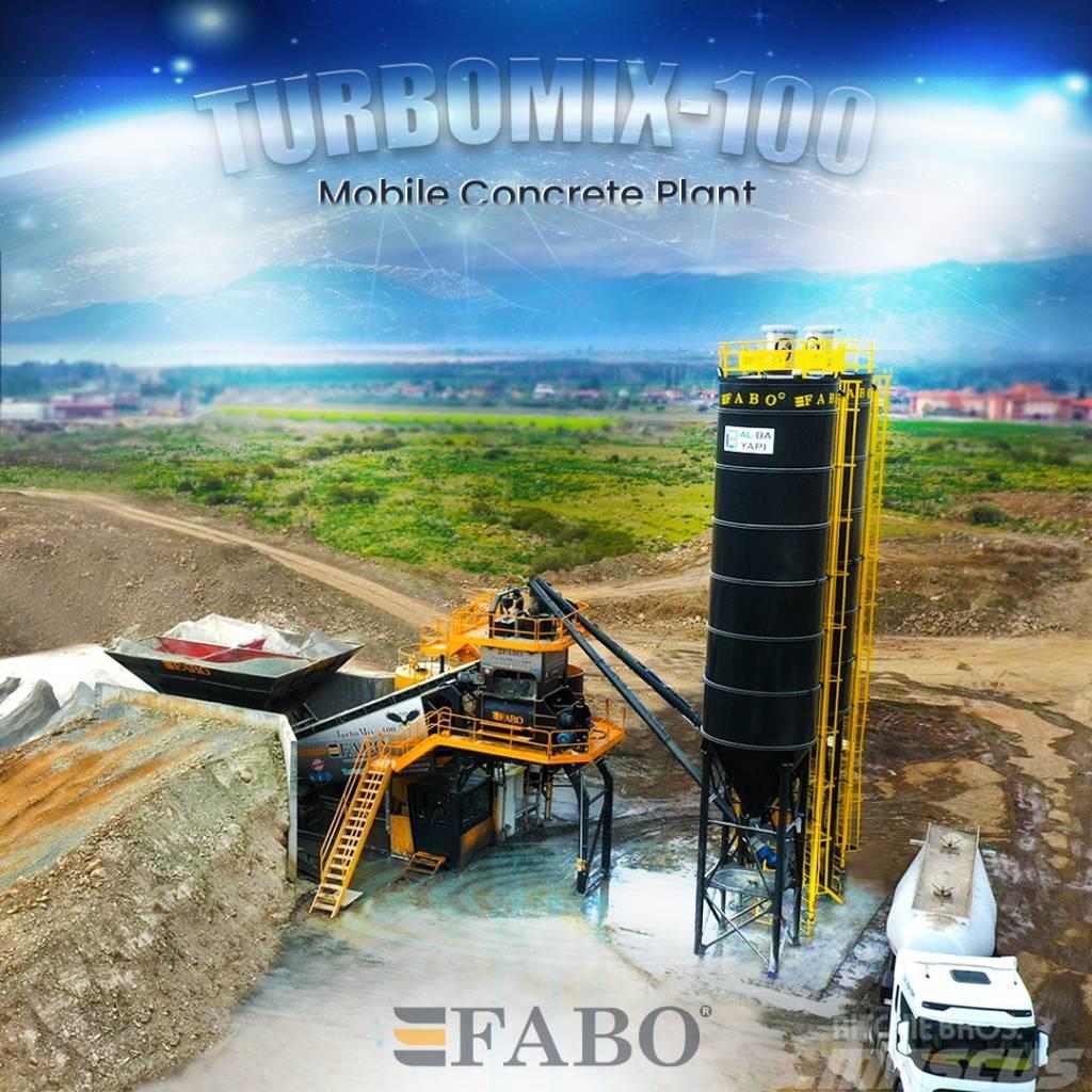  TURBOMIX-100 Mobile Concrete Batching Plant Dodatna oprema za betonske radove