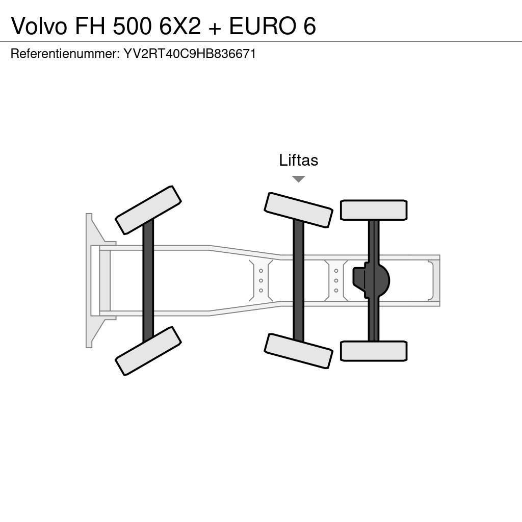 Volvo FH 500 6X2 + EURO 6 Traktorske jedinice