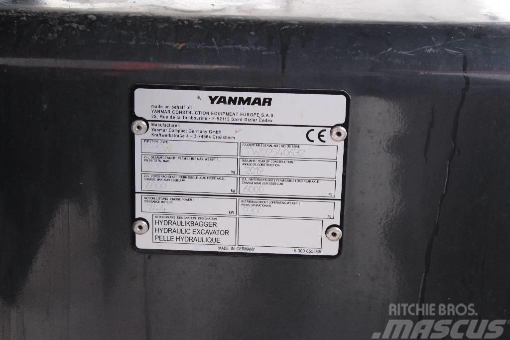 Yanmar B 95 W / Engcon EC-Oil, Rasvari, Lämmitin, ym! Bageri na kotačima