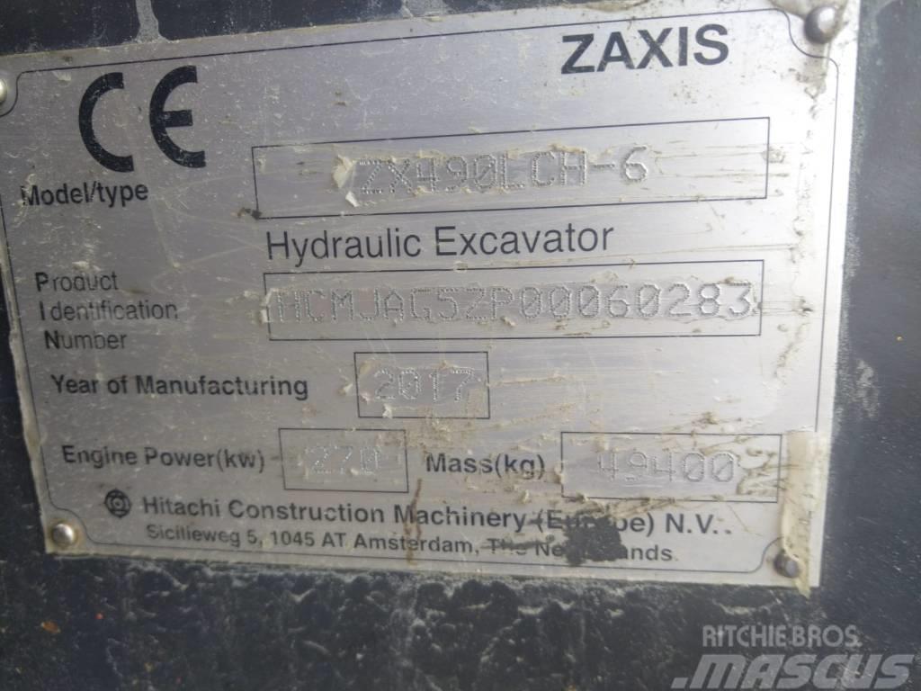 Hitachi ZX 490 LC H-6 Bageri gusjeničari