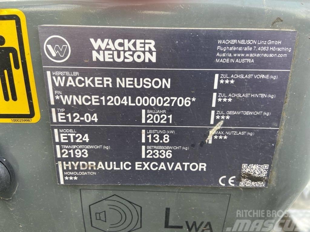 Wacker Neuson ET24 Bageri gusjeničari
