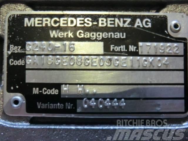  Getriebe / transmisson G240 Oprema i dijelovi za kranove