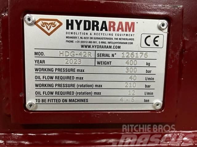 Hydraram HDG-42R | CW10 | 4.5 ~ 7.5 Ton | Sorteergrijper Grabilice