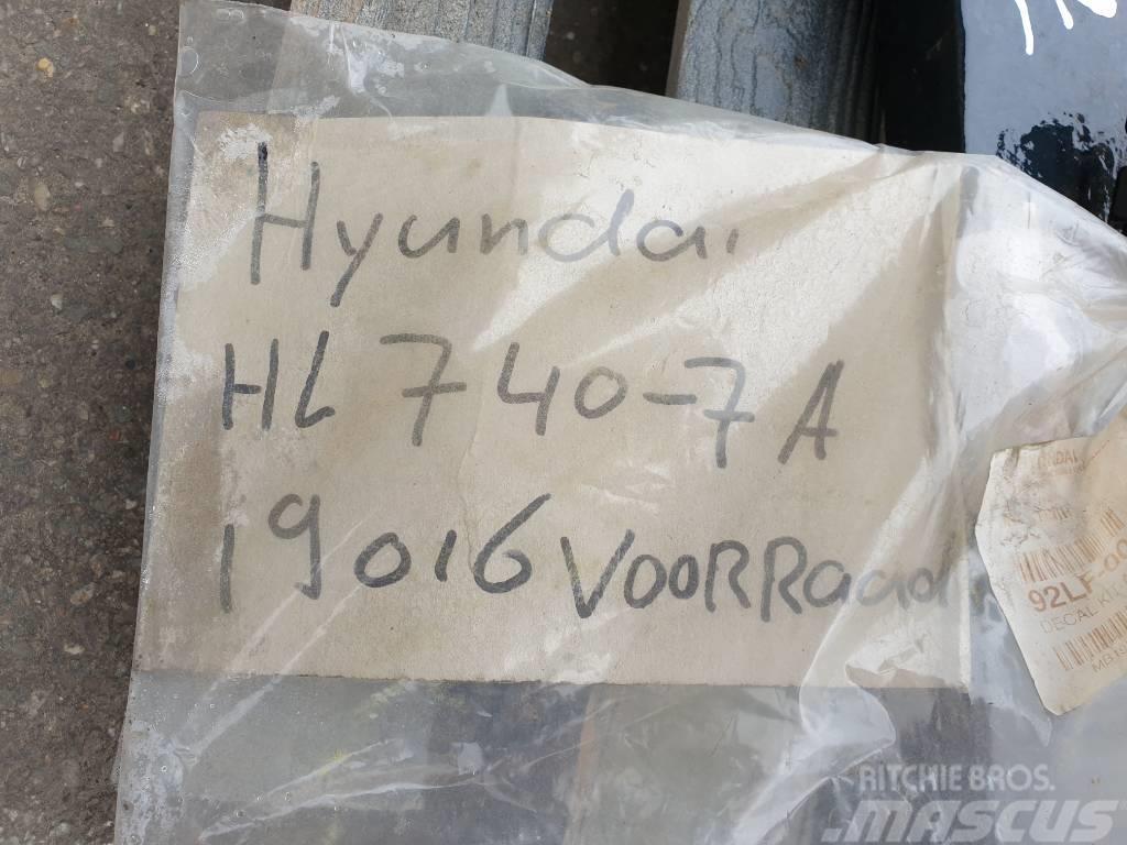 Hyundai HL740-7A bucket linkage Šasije I ovjese