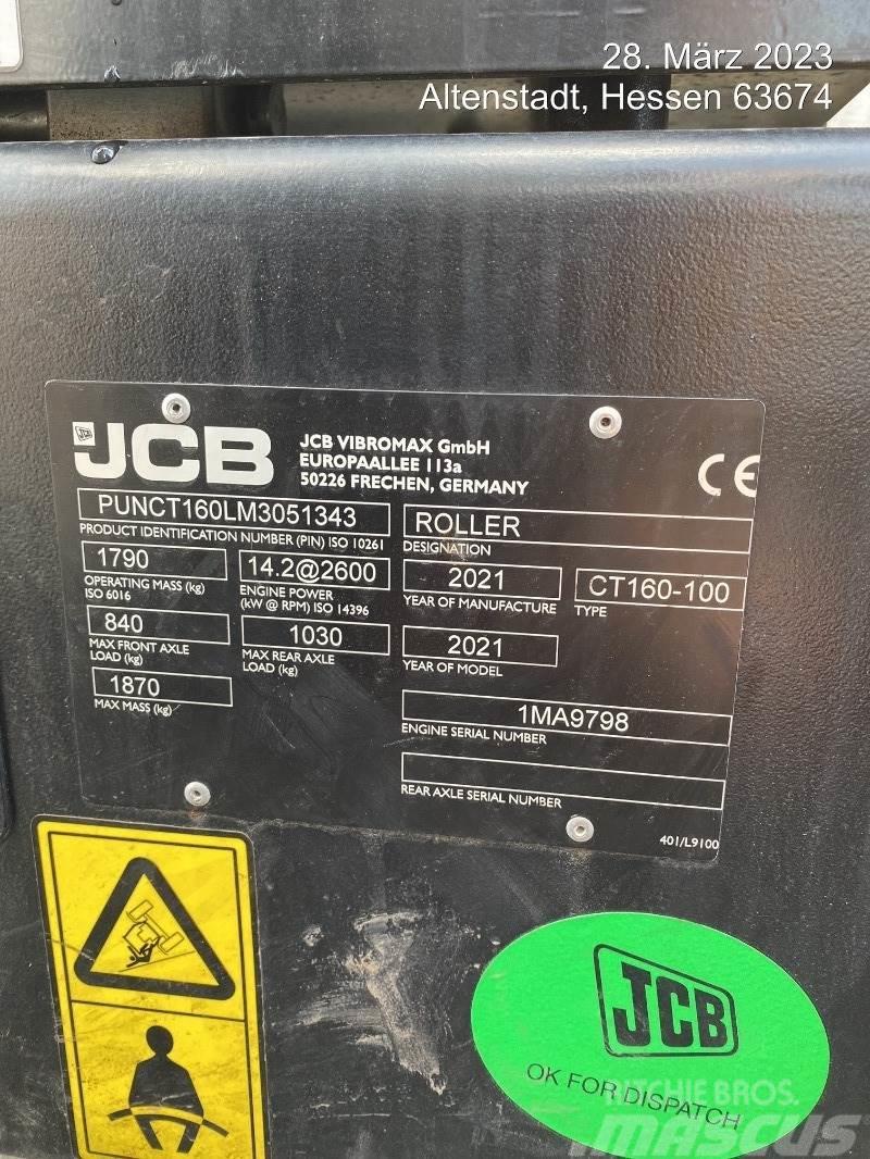 JCB CT160-100 Valjci