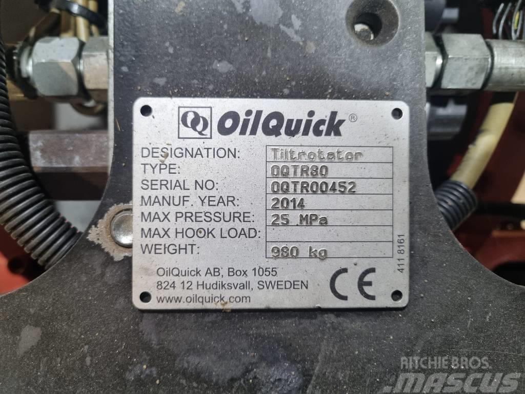  OilQuick/Rototilt OQTR80 tiltrotator Rotatori