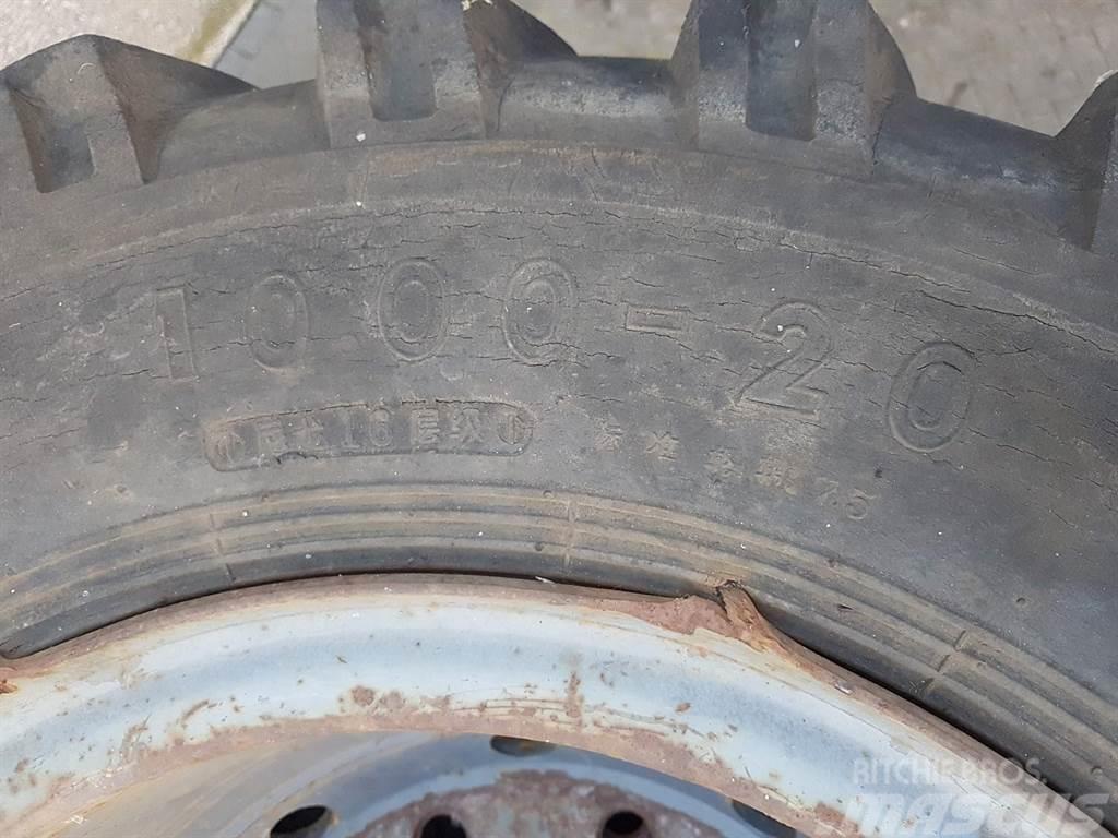 Furukawa W725LS-10.00-20-Tire/Reifen/Band Gume, kotači i naplatci