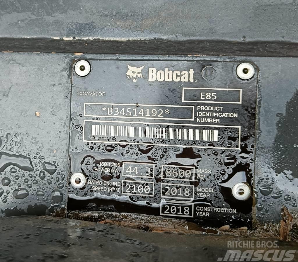 Bobcat E 85 / 8600kg / Midi bageri 7t – 12t