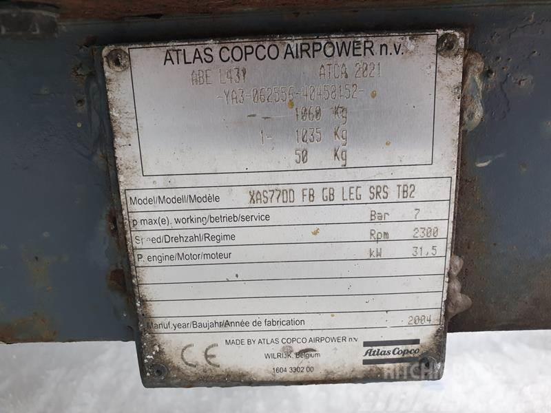 Atlas Copco XAS 77 DD - N Kompresori