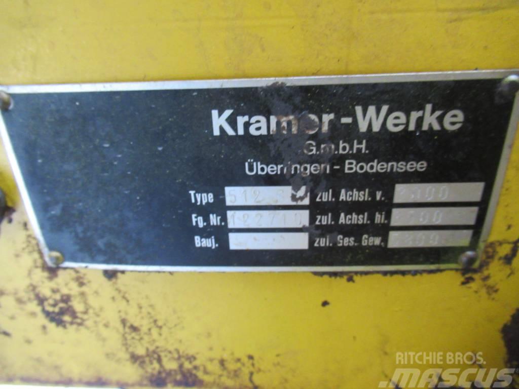 Kramer 512 SL KAUHA + PIIKIT Utovarivači na kotačima