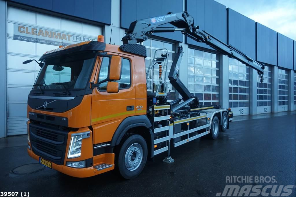 Volvo FM 440 HMF 23 ton/meter laadkraan Rol kiper kamioni s kukama za dizanje