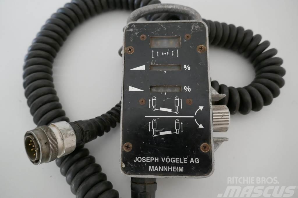  Regler - controler Dodatna oprema za asfaltne strojeve