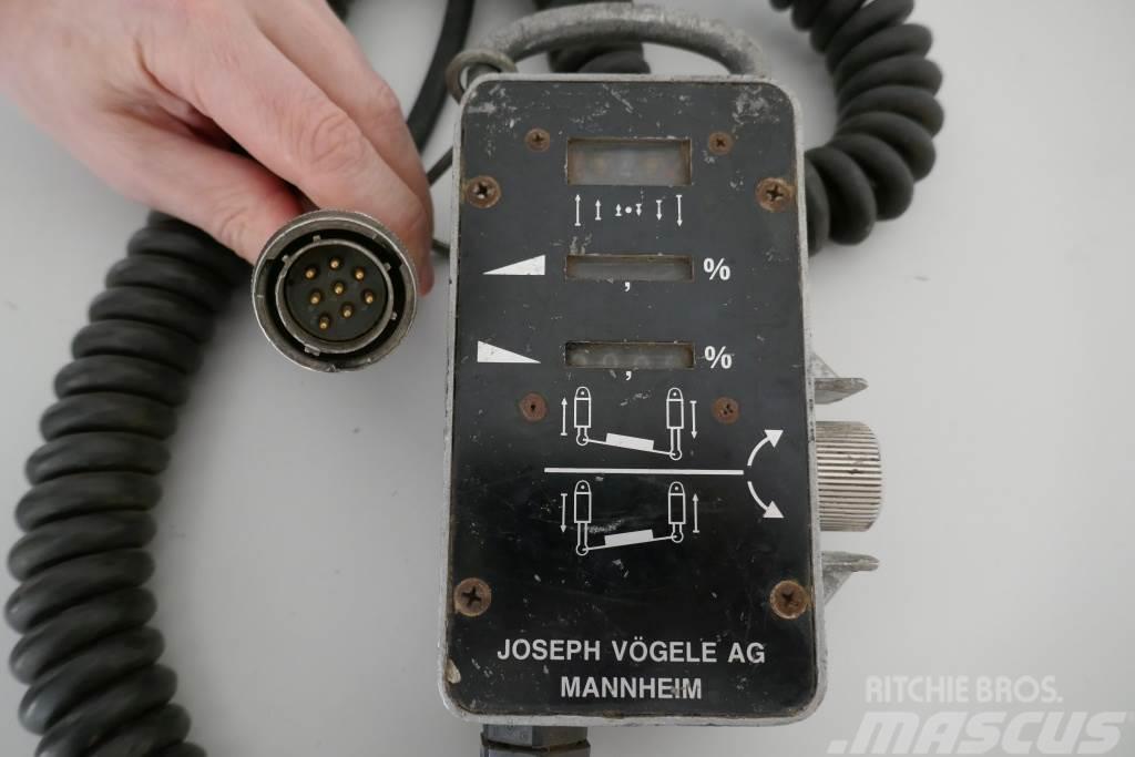  Regler - controler Dodatna oprema za asfaltne strojeve