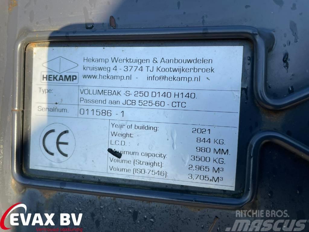 Hekamp Volumebak Q-fit / Compacttool Priključci za prednji utovarivač