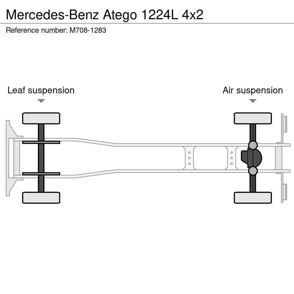 Mercedes-Benz Atego 1224L 4x2 Sanduk kamioni