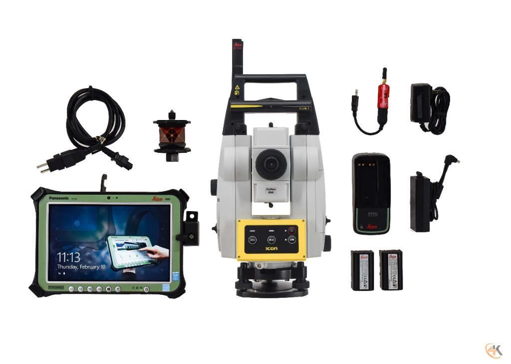 Leica Used iCR70 5" Robotic Total Station w/ CS35 & iCON Ostale komponente