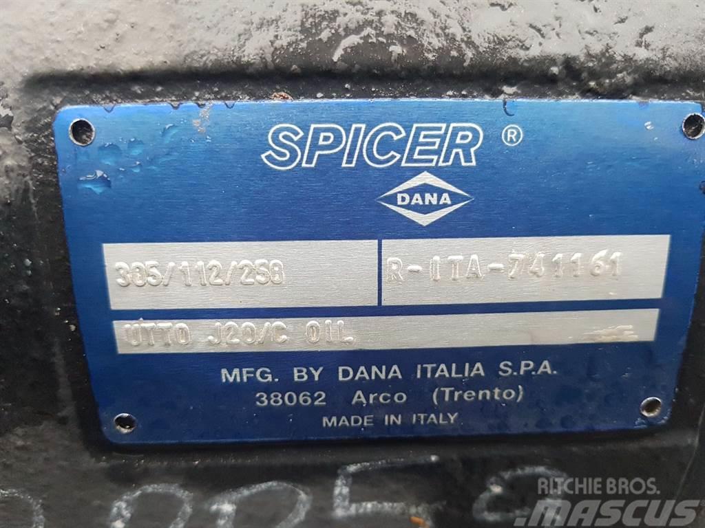 Fantuzzi SF60-EF1200-Spicer Dana 305/112/258-Axle/Achse/As Osi