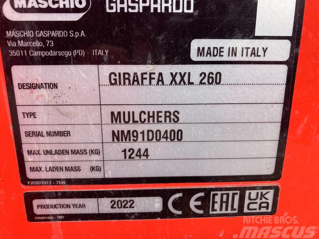Maschio Giraffa 260 XXL HD Kosilice za pašnjak