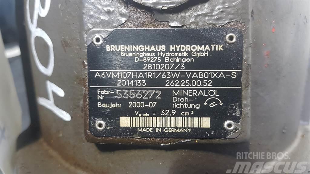 Brueninghaus Hydromatik A6VM107HA1R1/63W -Volvo L30-Drive motor/Fahrmotor Hidraulika