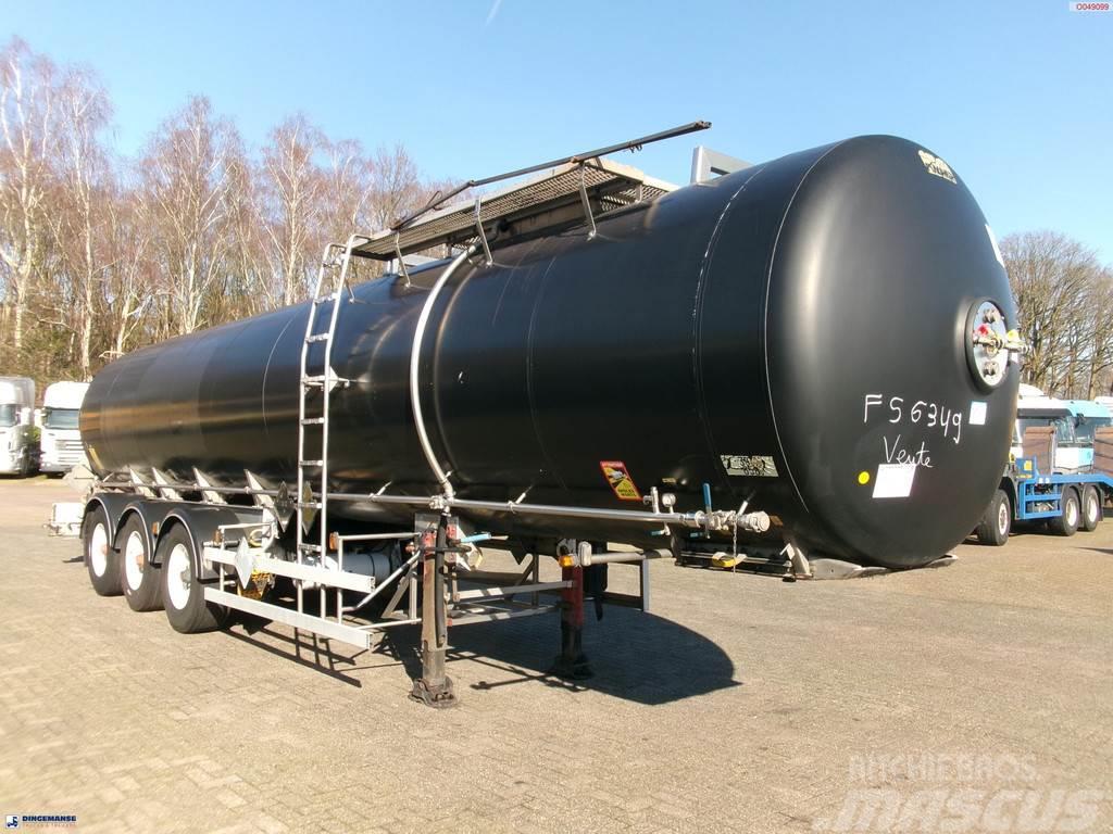 Magyar Bitumen tank inox 32 m3 / 1 comp + ADR Tanker poluprikolice