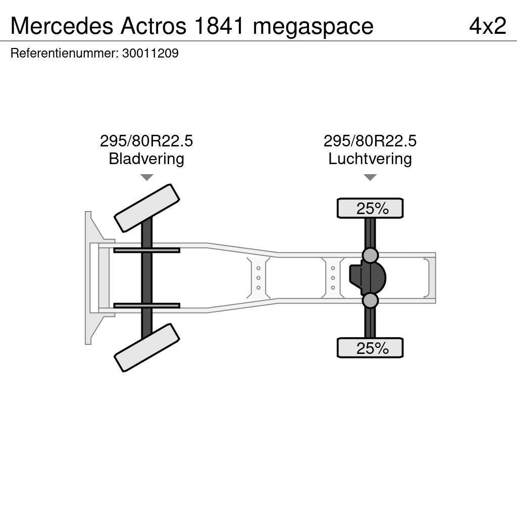 Mercedes-Benz Actros 1841 megaspace Traktorske jedinice