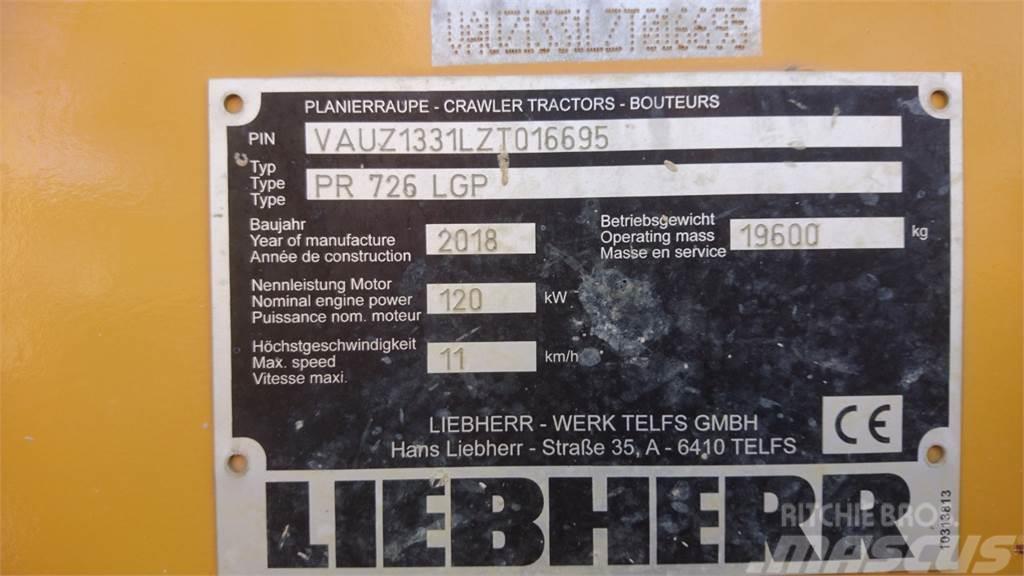 Liebherr PR726LGP Buldožeri gusjeničari