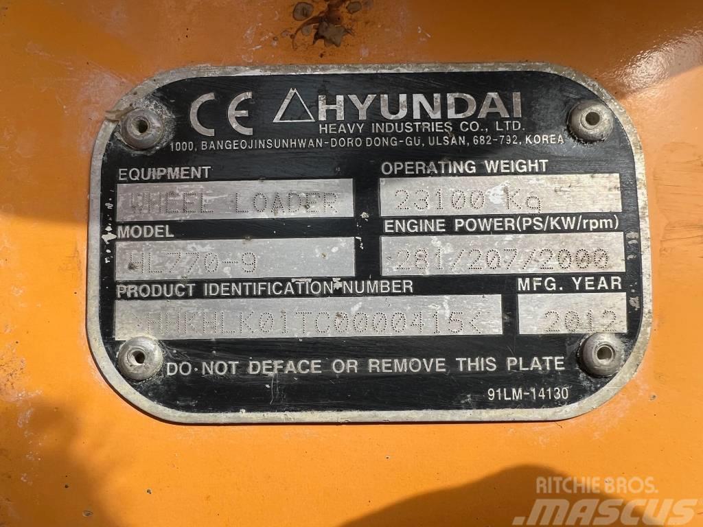 Hyundai HL 770-9 Utovarivači na kotačima