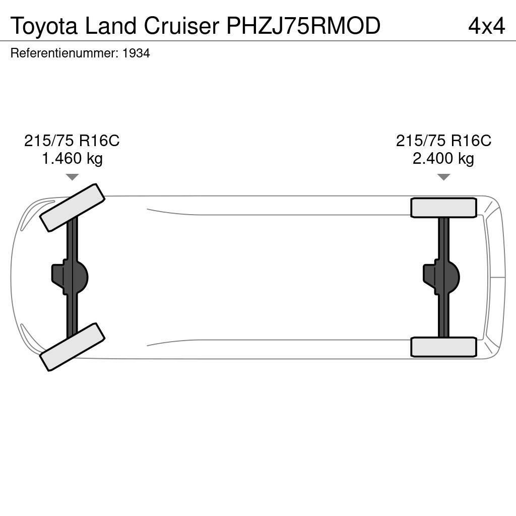 Toyota Land Cruiser PHZJ75RMOD Recovery vozila