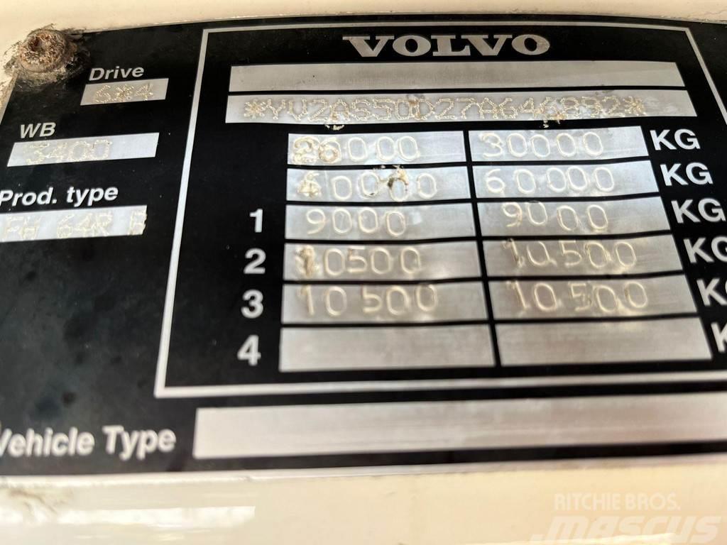 Volvo FH 13 520 6x4 VEB+ / FULL STEEL / BOX L=4560 mm Kiper kamioni