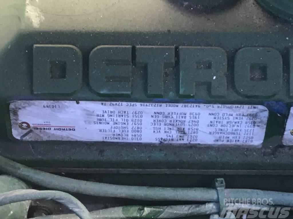Detroit Diesel 12V92 TA GENERATOR 500KVA USED Dizel agregati