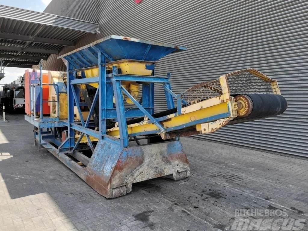 Bräuer MOB Jaw Crusher  Hooklift System  Electric + Diese Mobilne drobilice