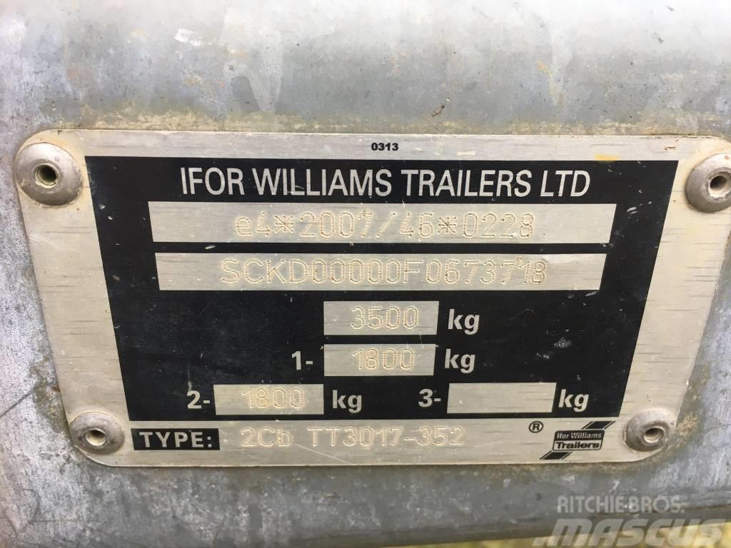 Ifor Williams TT3017 Tipper Trailer Kiperi prikolice