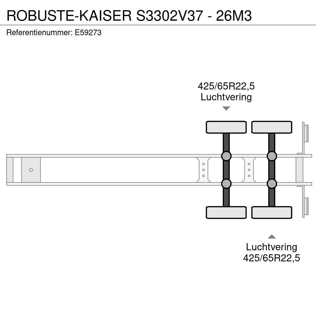  Robuste-Kaiser S3302V37 - 26M3 Kiper poluprikolice