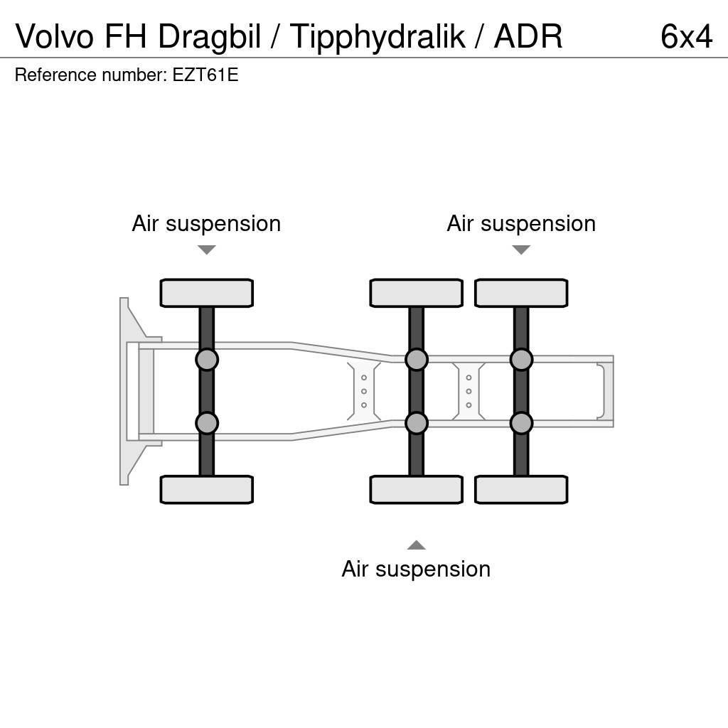 Volvo FH Dragbil / Tipphydralik / ADR Traktorske jedinice