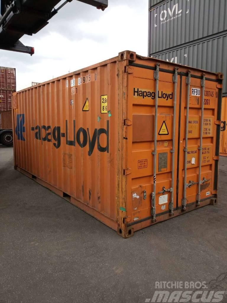  20' Lagercontainer/Seecontainer mit Lüftungsgitter Kontejneri za skladištenje