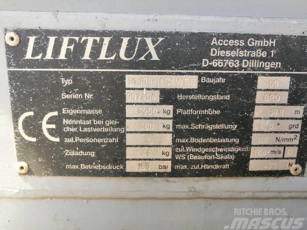 Liftlux SL 108 D 4x4 Škaraste platforme