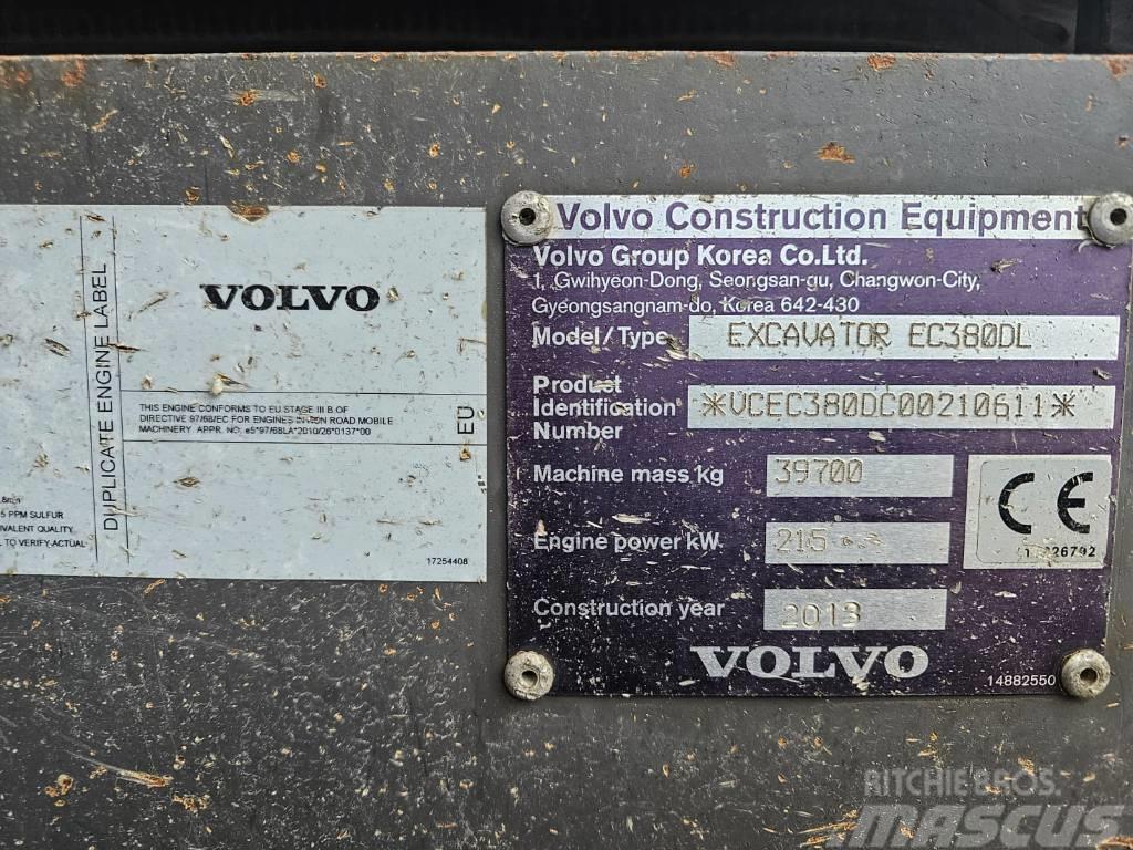 Volvo EC380DL / ec360, ec460, ec480 Bageri gusjeničari