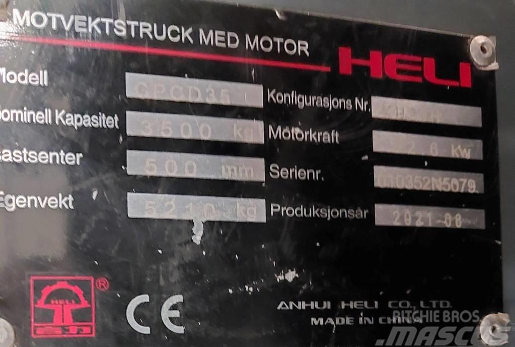 Heli 3,5 tonns diesel - 4,7 m løftehøyde Dizelski viličari
