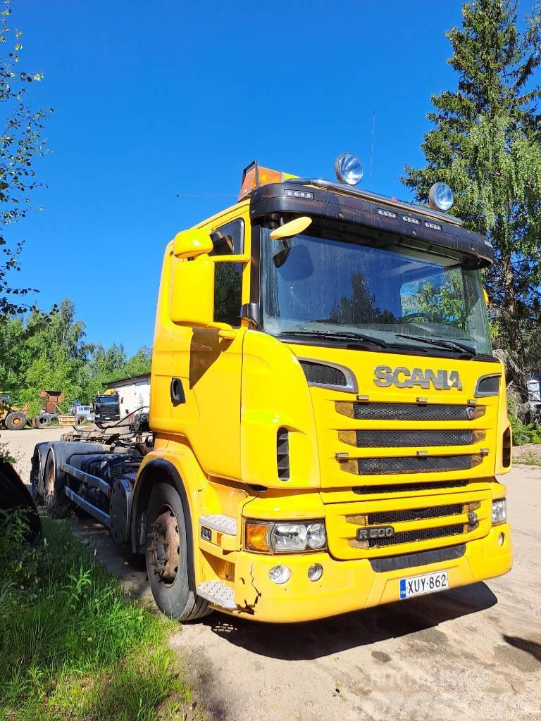 Scania R500 6x2 Demontažnii kamioni za podizanje kabela