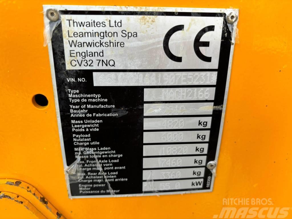 Thwaites MACH 2166 6ton Cabin Demperi za gradilišta