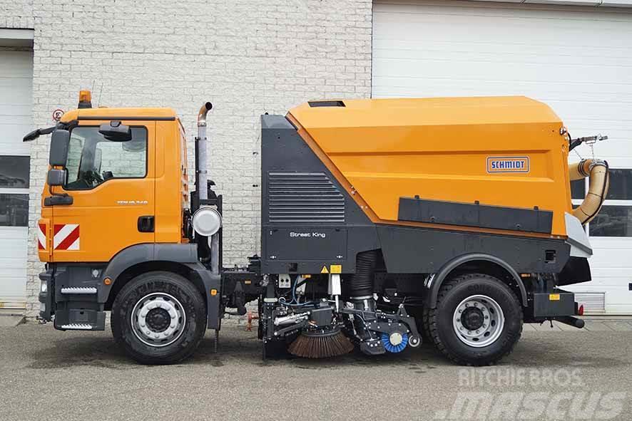 MAN TGM 18.240 SWEEPER TRUCK L+R Kamioni za čišćenje ulica