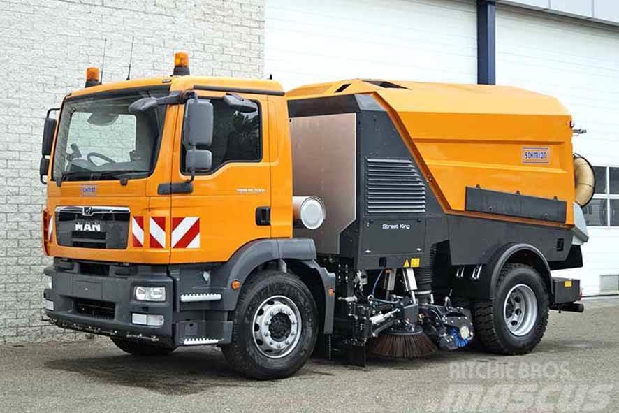 MAN TGM 18.240 SWEEPER TRUCK L+R Kamioni za čišćenje ulica