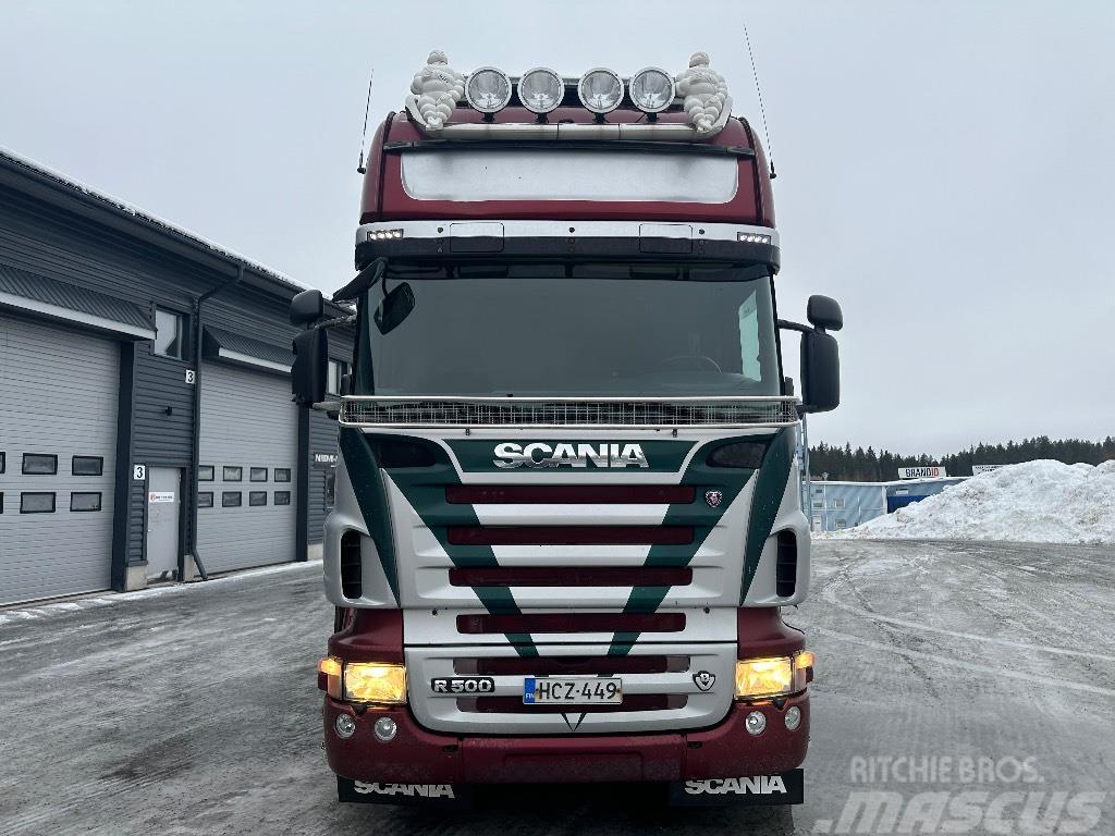 Scania R500 6x2 hiab nosturilla Traktorske jedinice